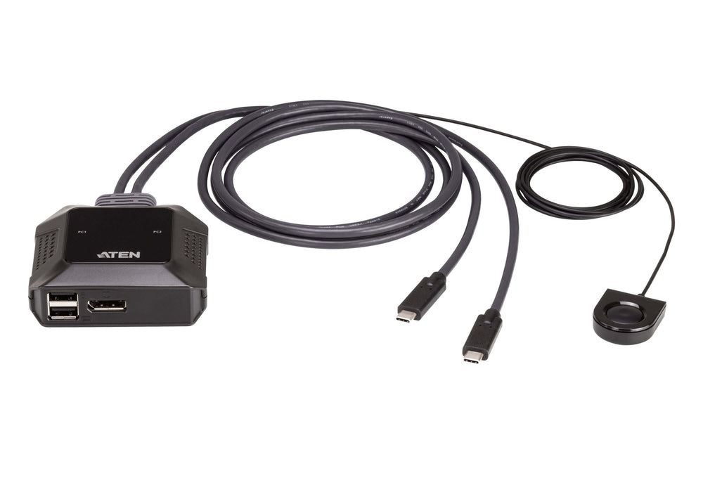EAN 4710469341908 - ATEN US3312-AT interruptor KVM Negro imagen 1