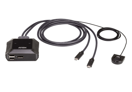 EAN 4710469341908 - ATEN US3312-AT interruptor KVM Negro imagen 1