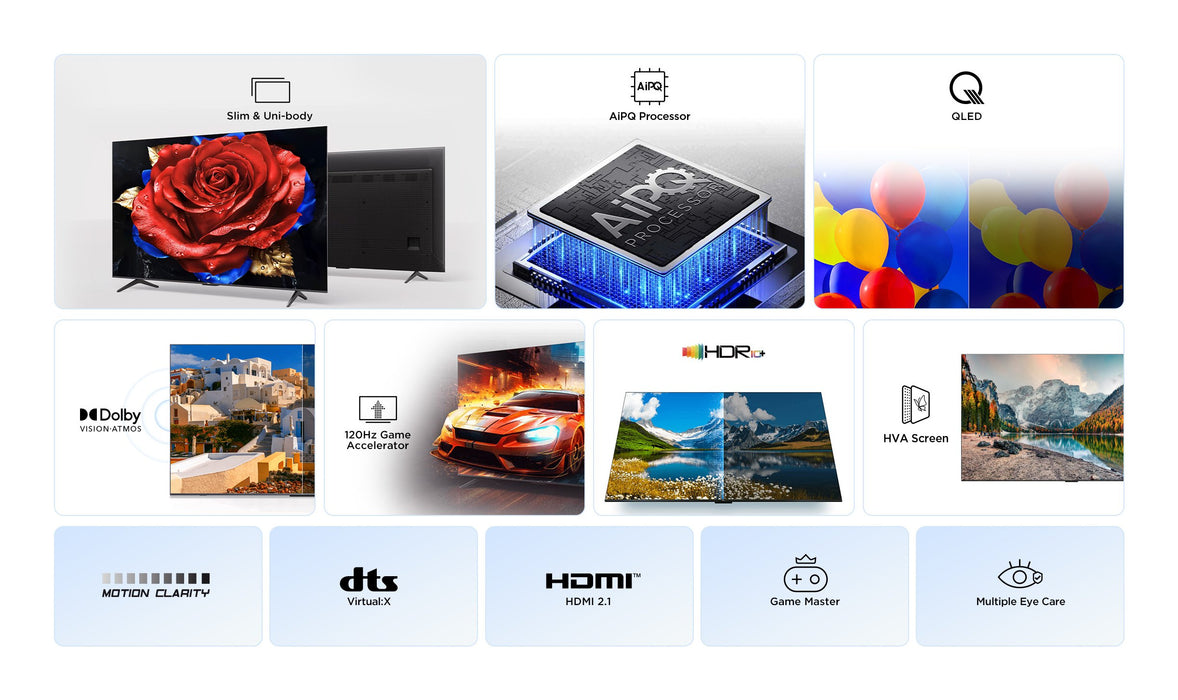 EAN 5901292525927 - TCL P7K 65P7K Televisor 165,1 cm (65") 4K Ultra HD Smart TV Wifi Metálico 450 cd / m² imagen 6