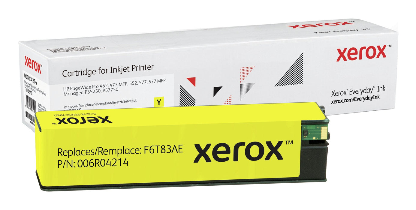 Cartucho De Tinta Xerox 006r04214 Compatible Con Hp F6t83ae/ 7000 Páginas/ Amarillo
