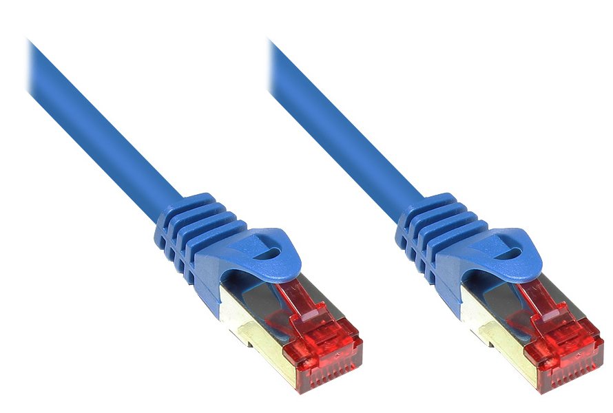 Patchkabel 1,5 M (Cat. 6, S/Ftp, 250mhz) Blau