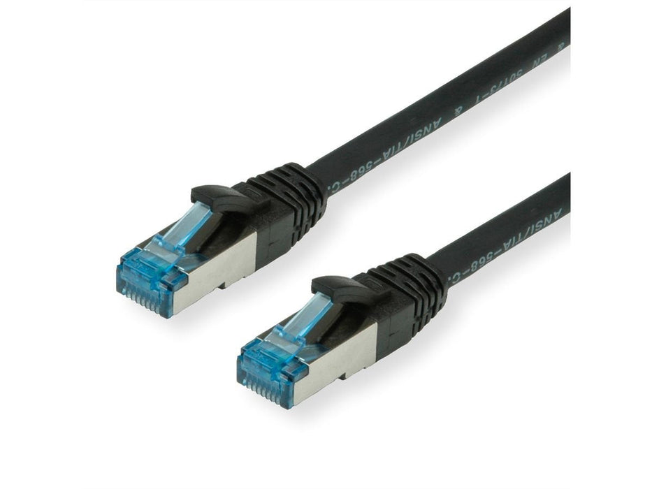 Value Cable De Red Cat.6a (Class Ea) S Ftp (Pimf), Lsoh, Schwarz, 0,15 M