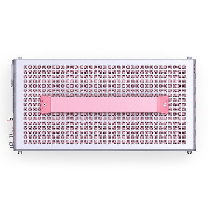 Jonsplus Z20 Micro-Atx Gehäuse, Mit Tragegriff - Blanco/Rosa