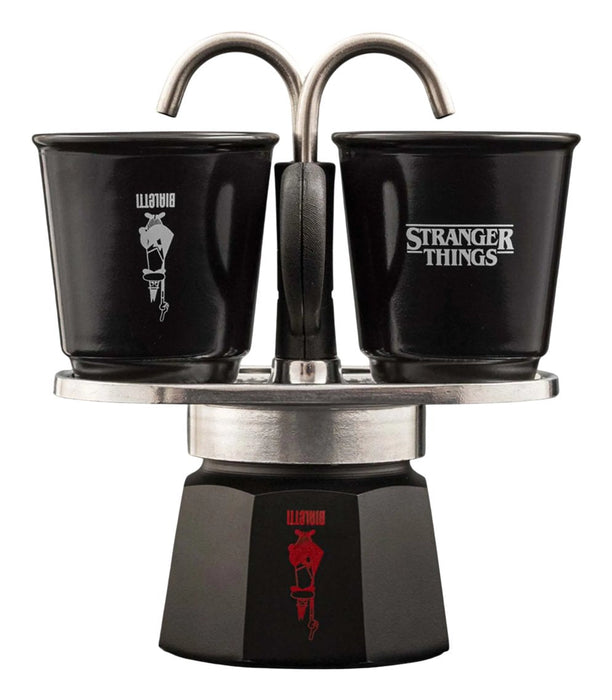 Bialetti Espressokanne Stranger Things Con 2 Espressotassen