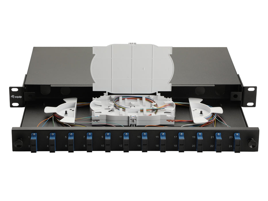 Equip Lwl-Spleisskamen 12-Port Sc-Duplex Os2 1u Komplett Sw