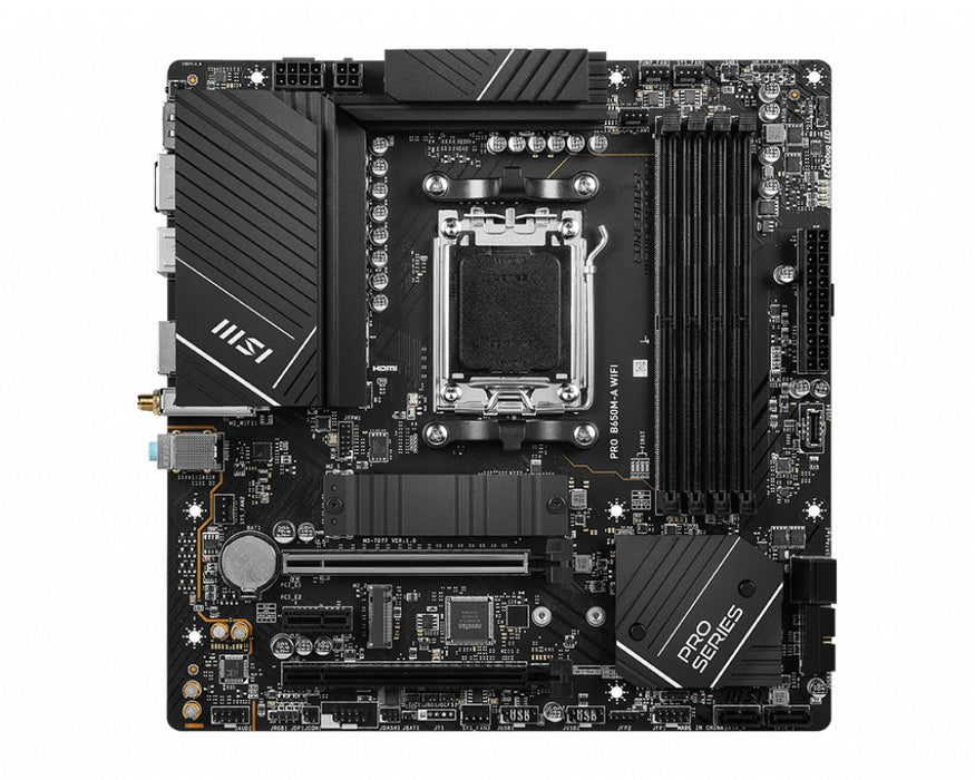 EAN 4711377010160 - MSI PRO B650M-A WIFI AMD B650 Zócalo AM5 micro ATX imagen 1