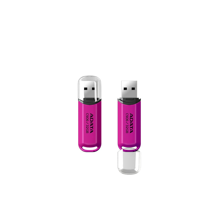 EAN 0842243031423 - ADATA AC906-32G-RPP unidad flash USB 32 GB USB tipo A 2.0 Rosa, Transparente imagen 2