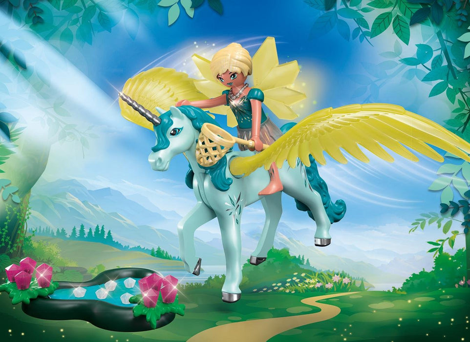 Playmobil 70809 Crystal Fairy Con Unicornio