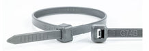 EAN 8717278572130 - WKK 11032871 presilla Brida reutilizable Plástico, Poliamida Gris 100 pieza(s) imagen 1