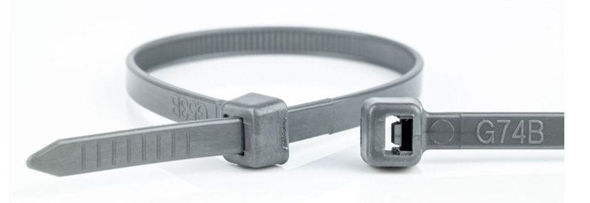 EAN 8717278577746 - WKK 110196871 presilla Brida reutilizable Plástico, Poliamida Gris 100 pieza(s) imagen 1
