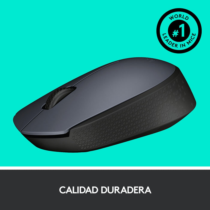 EAN 5099206062887 - Logitech M170 Grey-K ratón Oficina Ambidextro RF inalámbrico Óptico 1000 DPI imagen 11