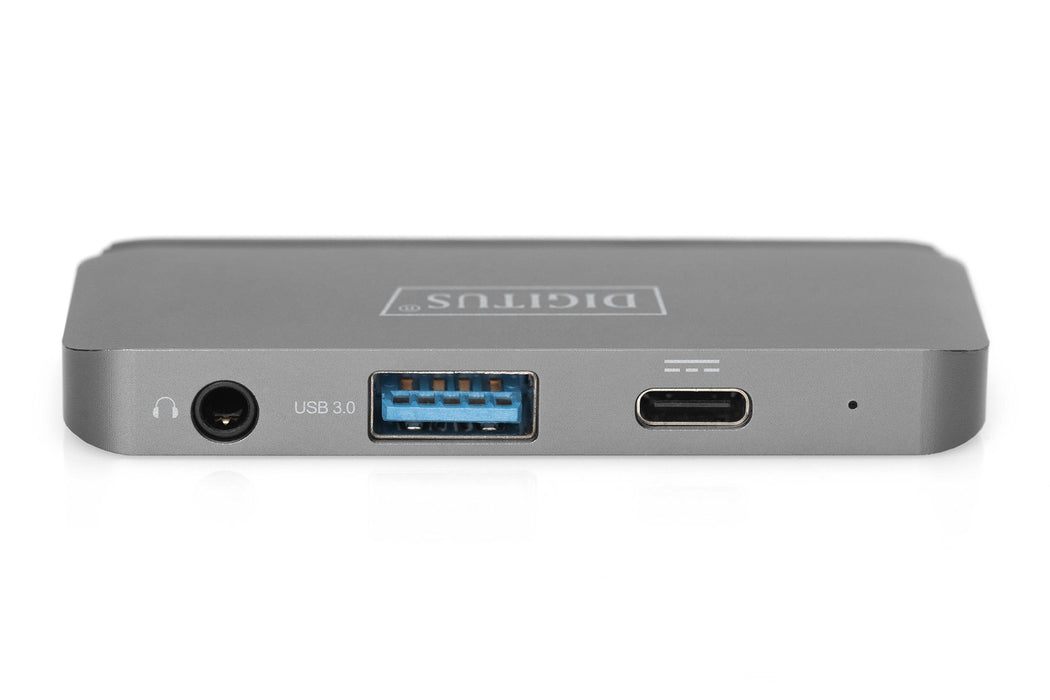 EAN 4016032472537 - Digitus DA-70893 base para portátil y replicador de puertos USB 3.2 Gen 1 (3.1 Gen 1) Type-C Gris imagen 6
