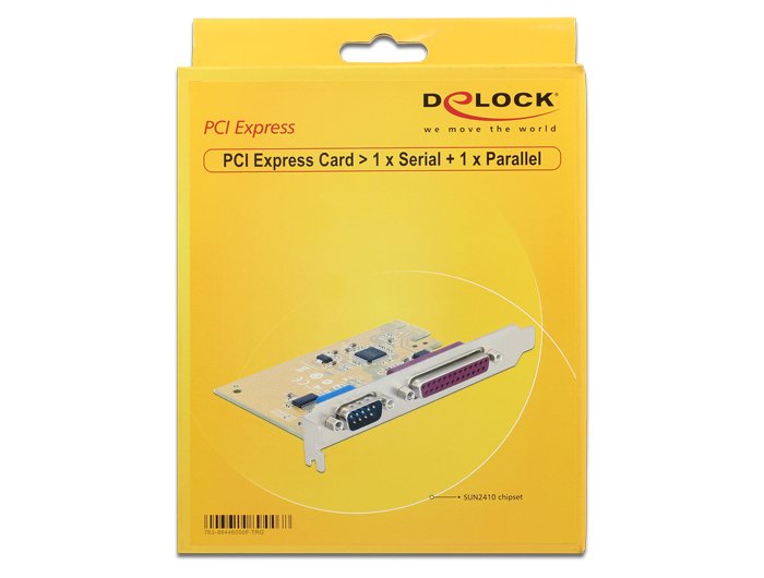 Delock Pci Express X1 Karte Zu 1 X Seriell + 1 X Parallel