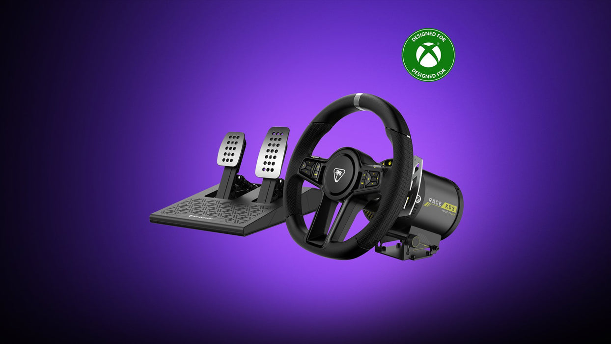 EAN 731855000029 - Turtle Beach TBS-0003-05 mando y volante Negro Bluetooth/RF/USB Caja de cambios + pedales Android, PC, Xbo imagen 1