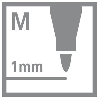 Stabilo Marcador Permanente Ohpen Universal M Punta Media 1.0mm Rojo