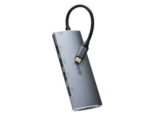 EAN 4015867225608 - Equip 133482 base para portátil y replicador de puertos USB 3.2 Gen 1 (3.1 Gen 1) Type-C Plata imagen 1