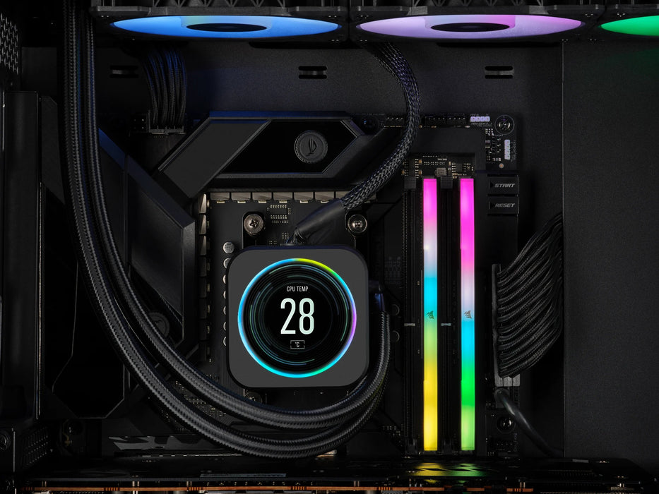 EAN 840440408079 - Corsair Vengeance RGB CMH96GX5M2E6000Z36 módulo de memoria 96 GB 2 x 48 GB DDR5 6000 MT/s 288-pin DIMM imagen 4