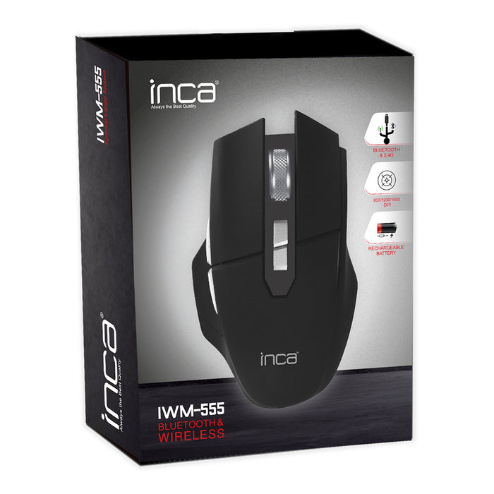 EAN 8681949010545 - Inca IWM-555 ratón Oficina mano derecha Bluetooth imagen 4