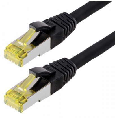 EAN 4005938181223 - Helos Cat 6a S/FTP 2 m cable de red Negro Cat6a S/FTP (S-STP) imagen 1