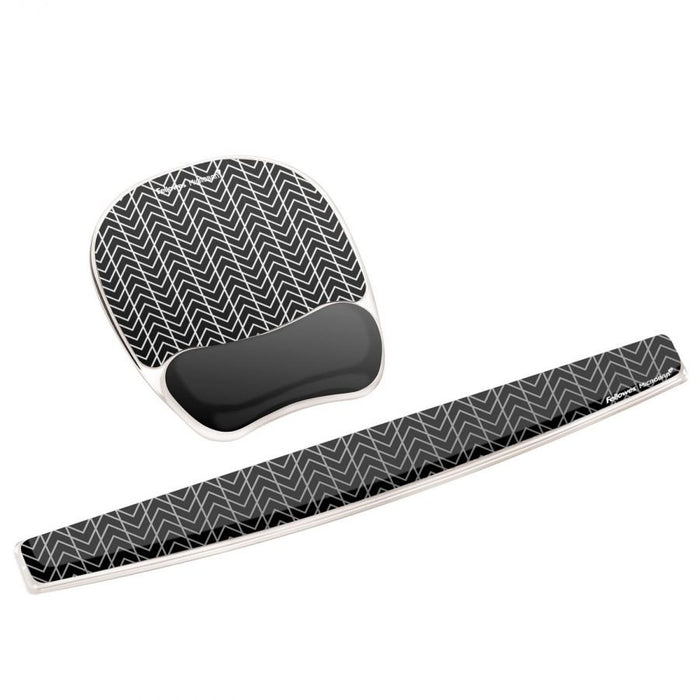 EAN 0043859740680 - Fellowes 9653401 alfombrilla para ratón Negro, Blanco imagen 3
