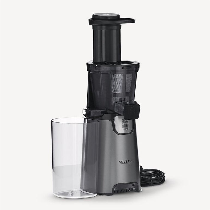 EAN 4008146026034 - Severin ES 3571 exprimidor Exprimidor lenta 150 W Negro, Gris, Metálico, Acero inoxidable imagen 1