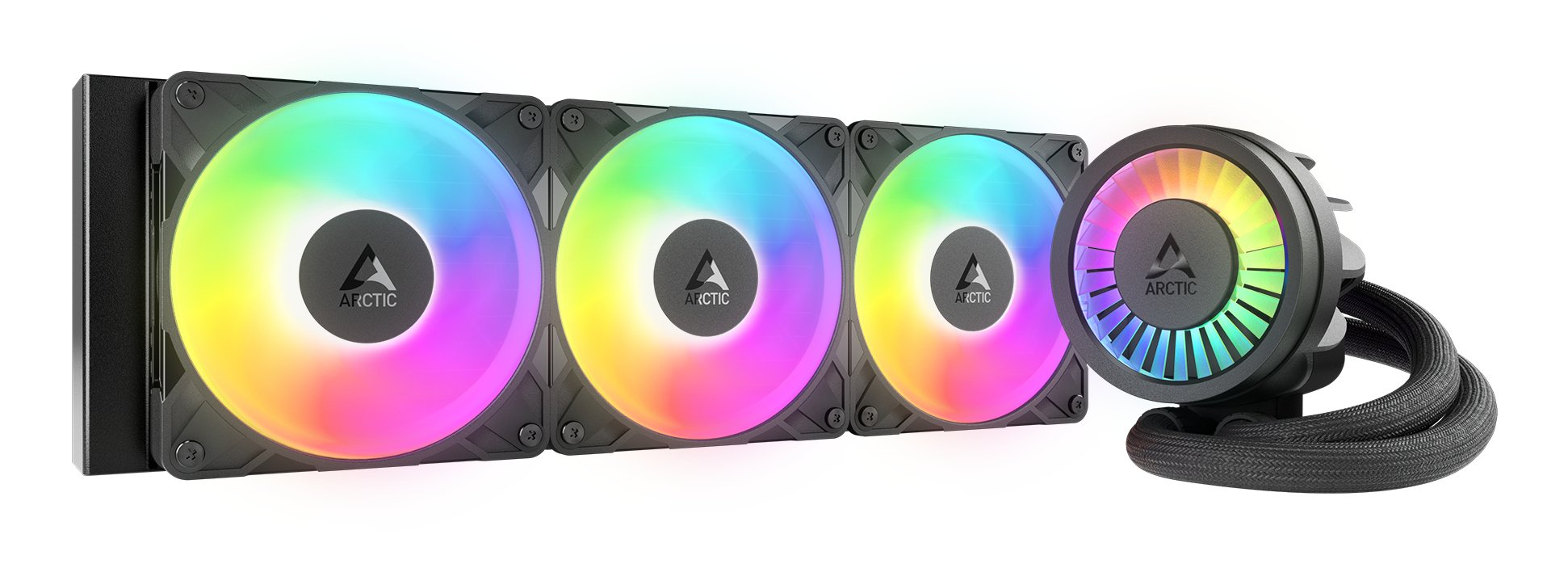 EAN 4895265000256 - ARCTIC Liquid Freezer III Pro 360 A-RGB Procesador Kit de refrigeración líquida 12 cm Negro 1 pieza(s) imagen 1