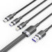 EAN 6922794709805 - Vention CTRBG cable USB USB 2.0 1,5 m USB A USB C/Micro-USB B/Lightning 0,48 Gbit/s 120 W Negro imagen 1