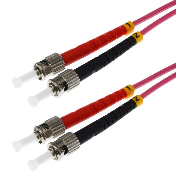 EAN 4005938264230 - Helos 2m OM4 ST Cable de fibra óptica e InfiniBand 2x ST Violeta imagen 1