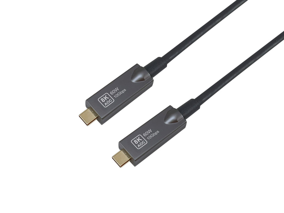 Equip Cable Usb-C3.2->C Aoc 8k Pd60w M M 7.50m Negro