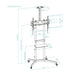 EAN 8433281016996 - TooQ FS1151M-B soporte para TV 177,8 cm (70") imagen 6