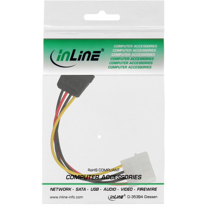 Cable De Alimentación Inline Sata 1x 5.25" A Sata 0.15m