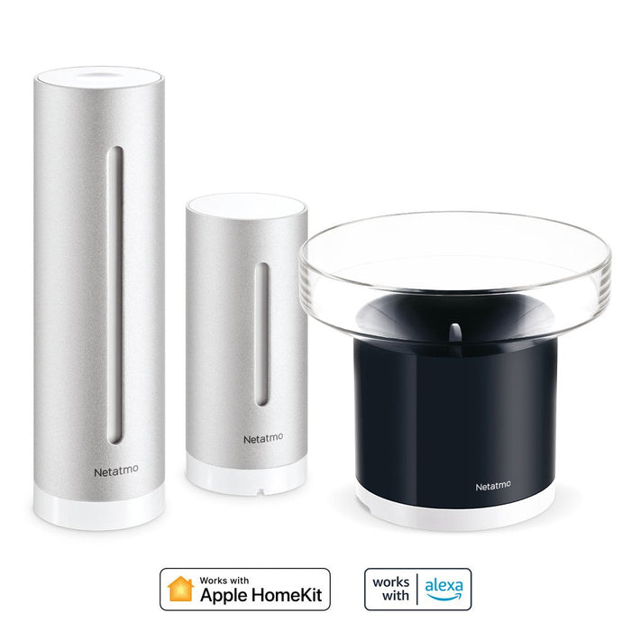 Netatmo Zestaw Stacja Pogodowa + Deszczomierz