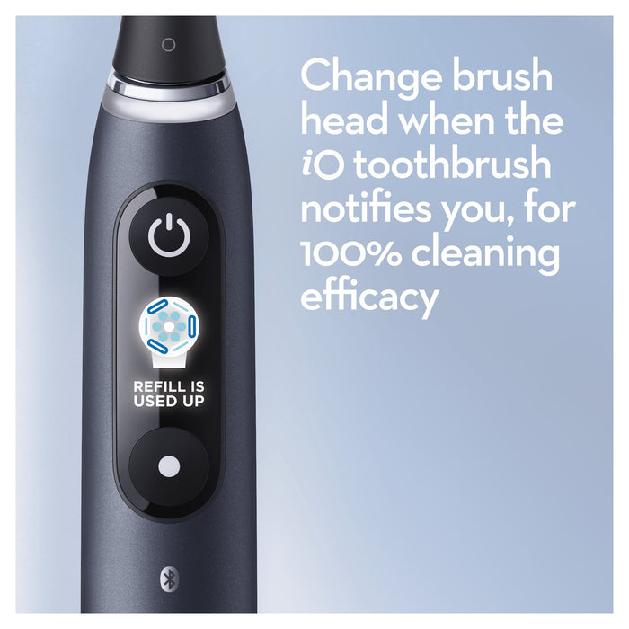 EAN 4210201411550 - Oral-B iO 80363731 cepillo eléctrico para dientes Adulto Cepillo dental oscilante Negro, Plata imagen 15