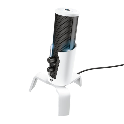 EAN 8713439242577 - Trust GXT 258W Fyru USB 4-in-1 Streaming Negro, Blanco imagen 2