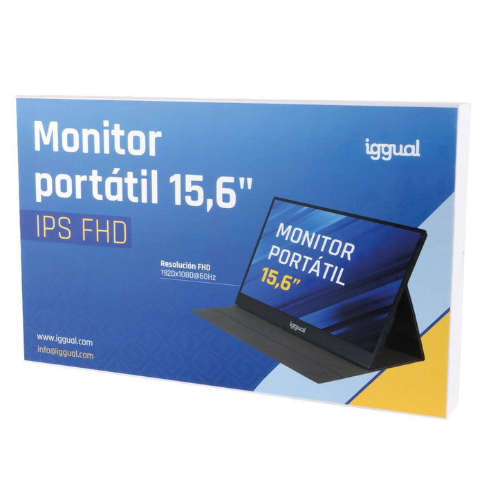 EAN 8435364319987 - iggual MPL156 pantalla para PC 39,6 cm (15.6") 1920 x 1080 Pixeles Full HD LED Negro imagen 7