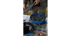 EAN 3138522128050 - Campingaz Party Grill 400 Caravan Parrilla Mesa propano/butano Negro, Azul, Acero satinado 2000 W imagen 3