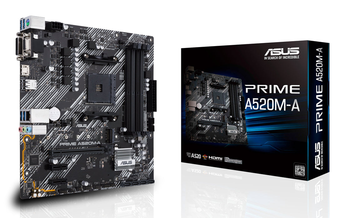 EAN 0195553135399 - ASUS PRIME A520M-A II/CSM AMD A520 Zócalo AM4 micro ATX imagen 1