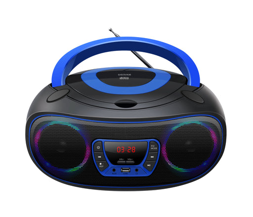 EAN 5706751040702 - Denver TCL-212BT BLUE Negro, Azul Reproductor de CD portátil imagen 2