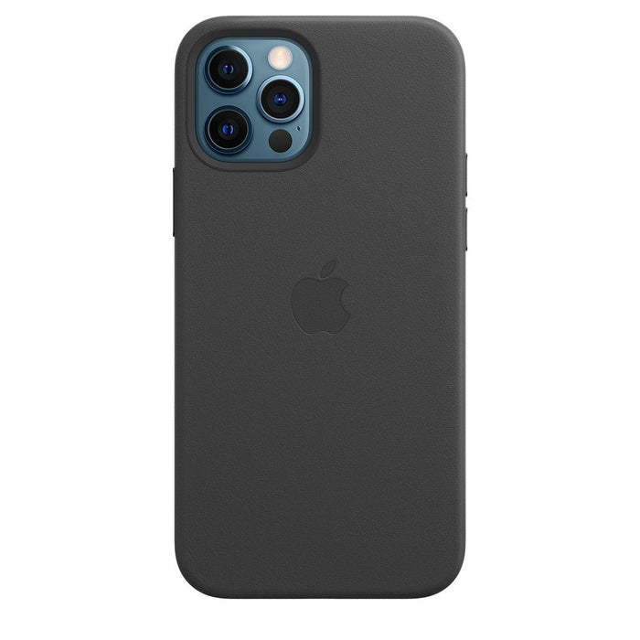 Apple Funda Iphone 12  12 Pro Leather Case Con Magsafe - Black