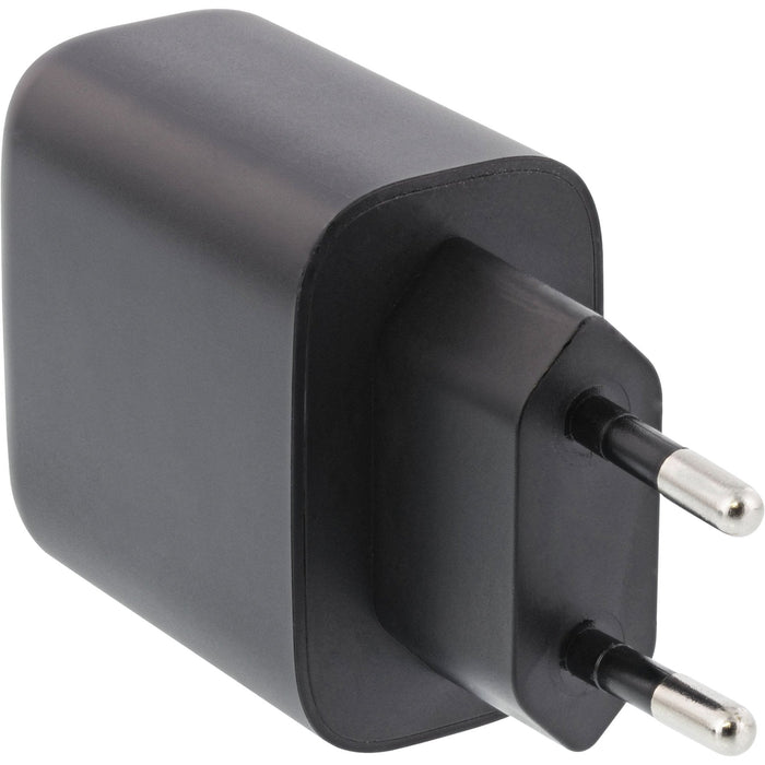 Inline® Usb Pd Power Supply, Gan Charger, Single Usb-C, Power Delivery, 65w, Black