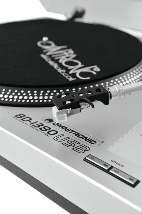 EAN 4026397356090 - Omnitronic 10603043 tornamesa para dj Tocadiscos de tracción por correa portátil Plata imagen 12