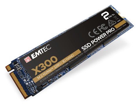 EAN 3126170171863 - Emtec X300 2 TB M.2 PCI Express 3.0 NVMe 3D NAND imagen 1