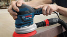 EAN 4059952528755 - Bosch GEX 40-150 PROFESSIONAL Lijadora excéntrica 12000 RPM 24000 OPM Negro, Azul, Gris, Rojo 400 W imagen 2