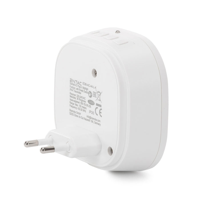 Entac Türklingel Ac Plug-In Nachtlicht Kinetisch Schalter