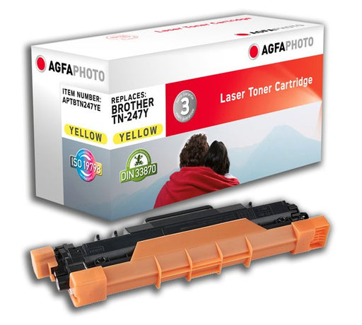 EAN 4250164857583 - AgfaPhoto APTBTN247YE cartucho de tóner 1 pieza(s) Compatible Amarillo imagen 1