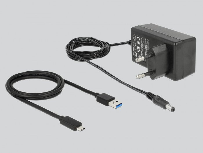 EAN 4043619640539 - DeLOCK 64053 hub de interfaz USB 3.2 Gen 2 (3.1 Gen 2) Type-C 10000 Mbit/s Negro imagen 4