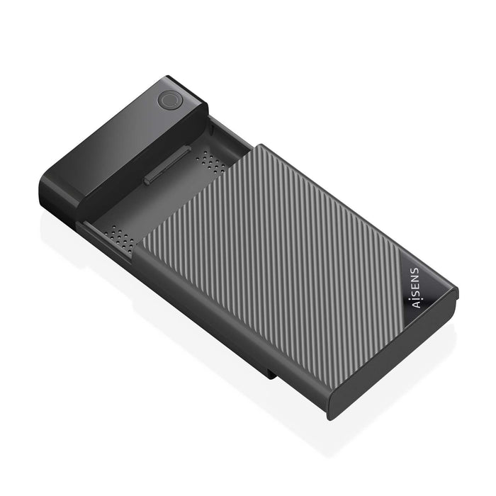 EAN 8435739902417 - AISENS ASE-3529B caja para disco duro externo Caja de disco duro (HDD) Negro 3.5" imagen 3