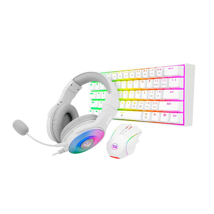 EAN 6950376708144 - REDRAGON S129W teclado Ratón incluido Juego USB QWERTY Inglés imagen 2