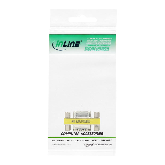 Adaptador Inline De 9 Pines Hembra A Hembra