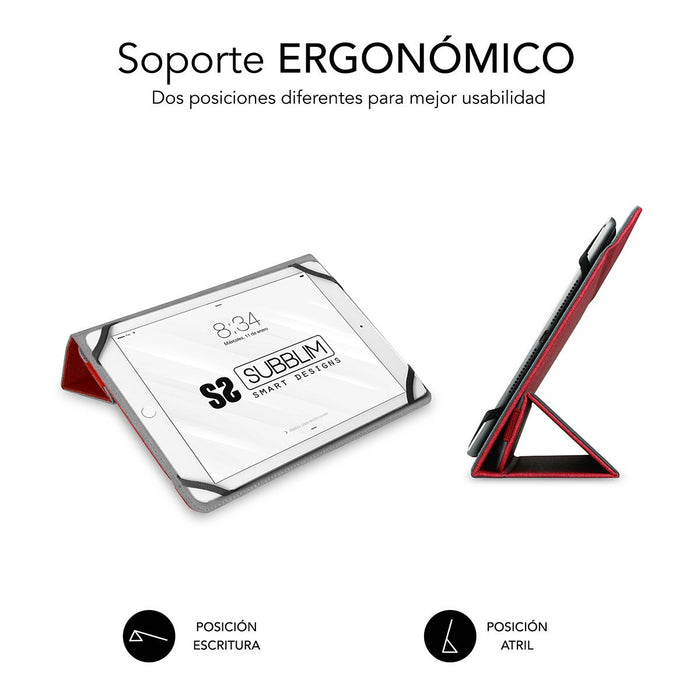 EAN 8436586740849 - SUBBLIM SUB-CUT-2FC002 funda para tablet 25,6 cm (10.1") Folio Rojo imagen 3